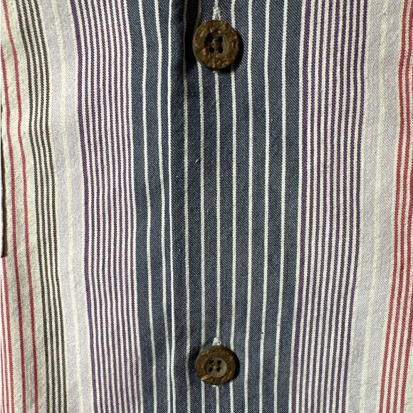 Tommy Bahama Island Zone Silk Blend Short Sleeve Button Up Casual Shirt Sz XL - Picture 4 of 12